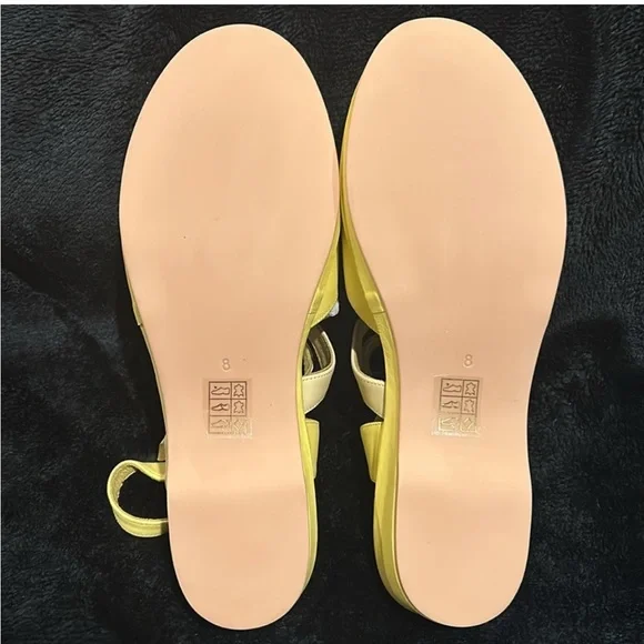 Rocket Originals Women's Yellow Vintage Sandals BNIB Size 8 Two tone yellow - Picture 9 of 9